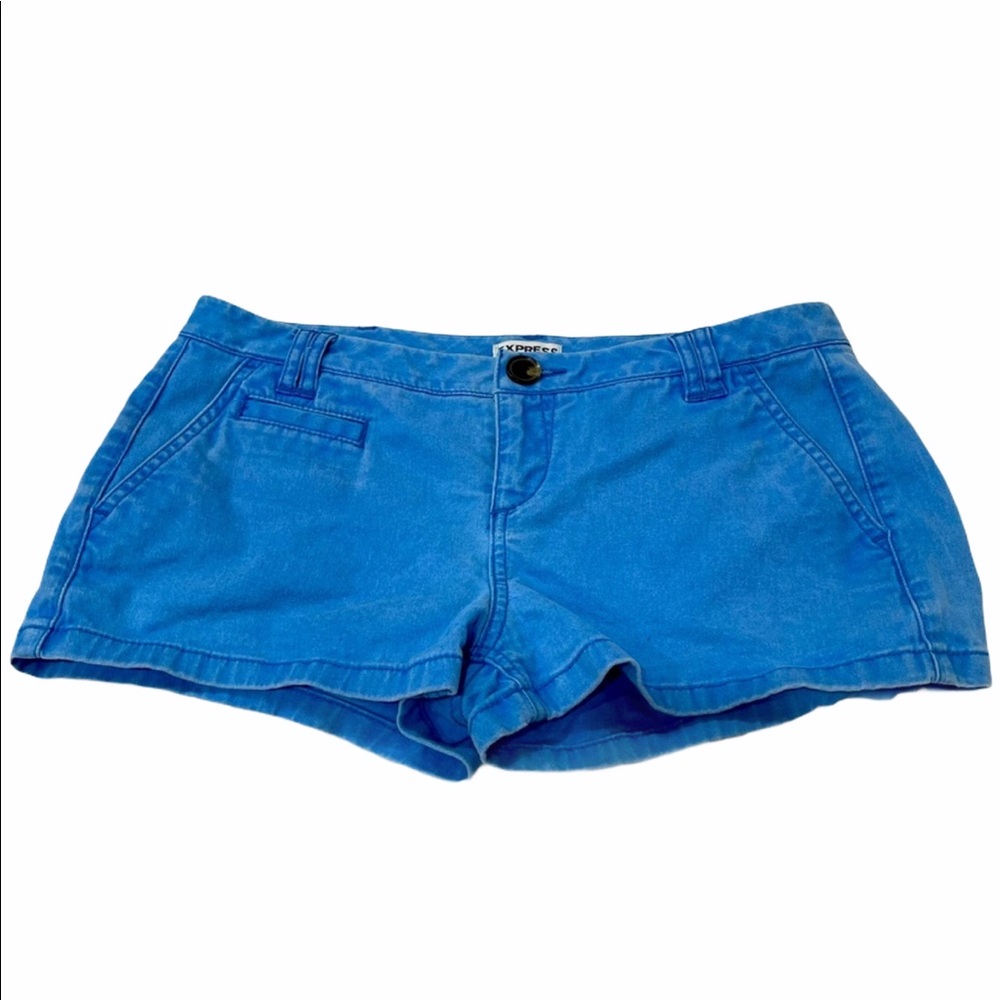 Express Blue Shorts Size 2